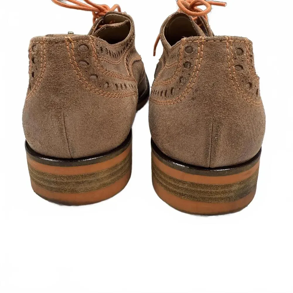 Donald Pliner Suede wingtip oxfords excellent condition‎ size 10